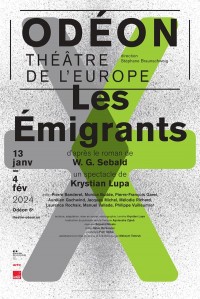 Affiche Les Émigrants - Odéon - Théâtre de l'Europe