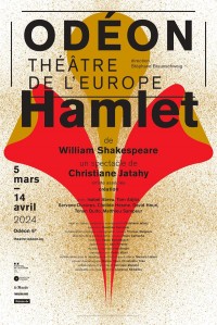 Affiche Hamlet - Odéon - Théâtre de l'Europe