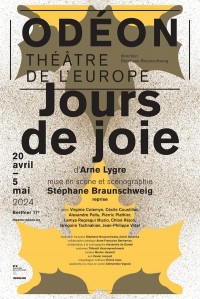 Affiche Jours de joie - Odéon - Ateliers Berthier