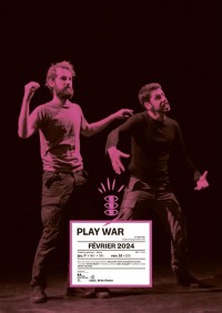 Affiche Play War - IVT - International Visual Théâtre