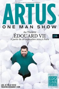Affiche Artus - One man show - Théâtre du Casino