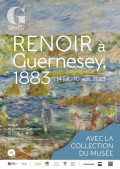 Affiche de l'exposition Renoir à Guernesey - Musée des Impressionnismes