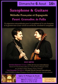 Le Duo Métis en concert