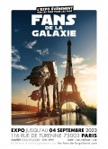 Affiche Exposition Fans de la Galaxie au 116 rue de Turenne
