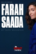 Affiche Farah Saada : En toute discrétion - Théâtre Le Bout