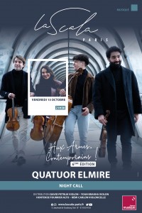 Quatuor Elmire à la Scala Paris