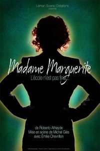 Affiche Madame Marguerite - Théâtre L'Essaïon