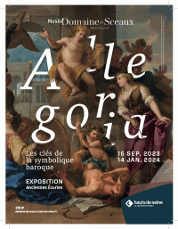 Affiche de l'exposition Allégoria, les clés de la symbolique baroque