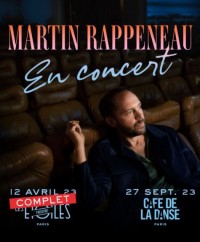 Martin Rappeneau au Café de la Danse