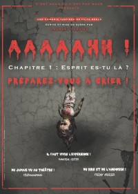 Affiche AAAAAHH ! - Théâtre Montmartre Galabru