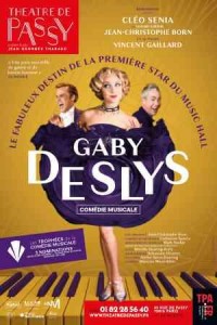 Affiche Gaby Deslys, le fabuleux destin de la première star du music-hall - Théâtre de Passy