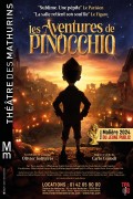 Affiche Les Aventures de Pinocchio - Théâtre des Mathurins
