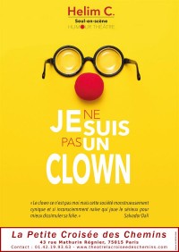 Affiche Je ne suis pas un clown - La Petite Croisée des Chemins