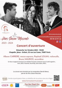 Albane Carrère, Raphaël Jouan et Bruno Maurice en concert