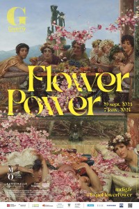 Affiche de l'exposition Flower Power au  Musée des Impressionnismes à Giverny