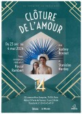 Affiche Clôture de l'amour - Théâtre 14