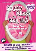 Affiche Anna Yva - Amour, glace et bon thé - Le Lieu