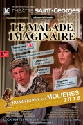 Affiche Le Malade imaginaire - Théâtre Saint-Georges