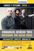 Emmanuel Borghi trio au Triton