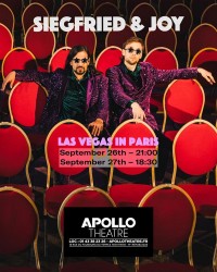 Affiche Siegfried & Joy  : Las Vegas in Paris - Apollo Théâtre