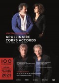 Affiche Apollinaire Corps Accords - 100 ECS