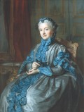 Maurice Quentin de La Tour, Portrait de Madame la présidente de Rieux, en habit de bal, tenant un masque
Paris, musée Cognacq-Jay 