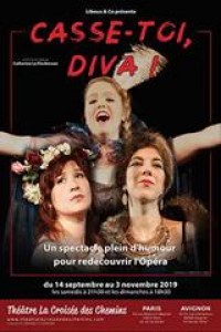 Affiche Casse-toi Diva ! - Théâtre Pixel