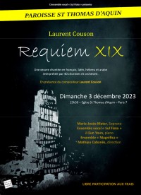 Laurent Couson : Requiem XIX - Affiche