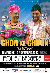 Affiche Chon ké Choun : Le Retour aux Folies Bergère