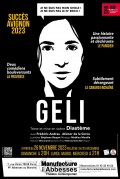 Affiche Géli - La Manufacture des Abbesses