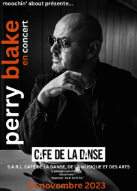 Perry Blake au Café de la Danse