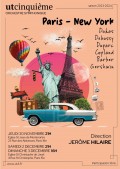 Voyage Paris - New York - Affiche