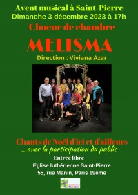 L'Ensemble vocal Melisma en concert