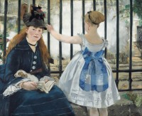 Édouard Manet (1832
-
1883),
Le Chemin de fer, 
1873,
Huile sur toile,
93.3 x
111.5 cm
Washington, 
The National Gallery of Art, 
Gift 
of Horace Havemeyer in memory of his 
mother, Louisine W. Havemeyer, 1956.10.1
