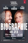Affiche Biographie : un jeu avec Isabelle Carré et José Garcia - Théâtre Marigny