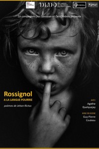 Affiche Rossignol à la langue pourrie - Théâtre L'Essaïon