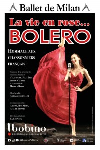 Affiche Ballet de Milan - La Vie en rose / Boléro - Bobino