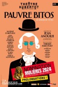 Affiche Pauvre Bitos - Le Dîner de têtes - Théâtre Hébertot