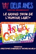 Affiche Absolutely Gaylirious - Théâtre des Deux Ânes