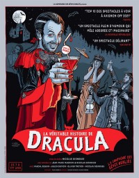 Affiche La véritable histoire de Dracula - Théâtre de la Tour Eiffel