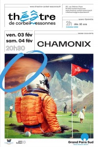 Affiche 26000 Couverts - Chamonix - Points communs - Théâtre des Louvrais