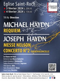 Le Chœur de Paris et l'orchestre Les Muses galantes en concert