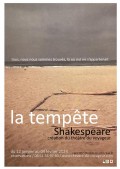 Affiche La Tempête - Théâtre du Voyageur