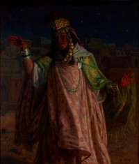 Danseuse arabe aux étoiles, 1922
Huile sur toile
