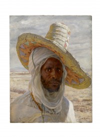 Etienne Dinet (1861-1929)
Homme au grand chapeau, 1901
Huile sur bois
Paris, musée d’Orsay

