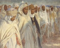 Etienne Dinet (1861-1929)
Le Lendemain du Ramadan, 1895
Huile sur toile
Paris, musée d'Orsay
