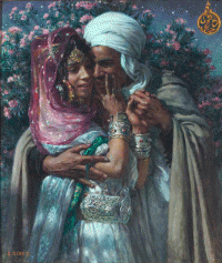 Esclave d’amour et Lumière des yeux : Abd-el-Gheram et Nouriel-Aïn (légende arabe), Paris, musée d'Orsay 