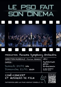 Le Paname Symphony Orchestra fait son cinéma - Affiche