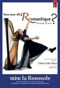 Affiche Ma harpe et moi - Théâtre La Boussole