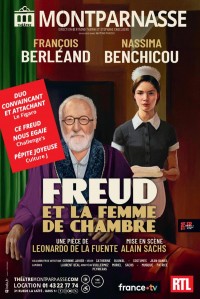 Affiche Freud et la femme de chambre - Théâtre Montparnasse